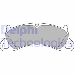 Delphi Bremsbeläge vorne Porsche 911 Boxster