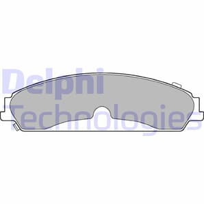 Delphi Bremsbeläge vorne Chrysler 300c Lancia Flavia Thema