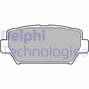 Delphi Bremsbeläge hinten Mitsubishi Eclipse
