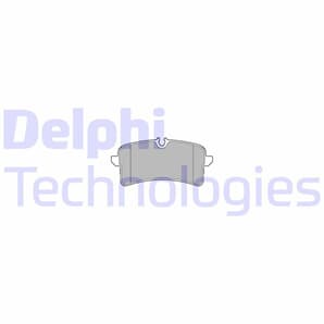 Delphi Bremsbeläge hinten Porsche Macan