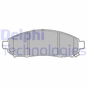 Delphi Bremsbeläge vorne Nissan Evalia Leaf Np300 Nv200 Pathfinder