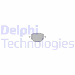 Delphi Bremsbeläge hinten Citroen Opel Peugeot Toyota