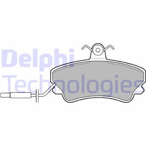 Delphi Bremsbeläge vorne Renault Espace