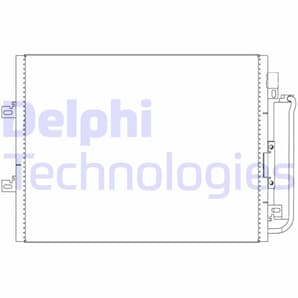 Delphi Klimakondensator Citroen C5 C6 Peugeot 407