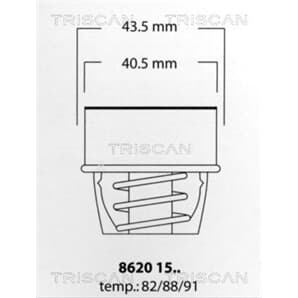 Triscan Thermostat Renault Rover