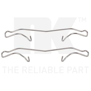 NK Zubehörsatz für Bremsbeläge vorne Audi Citroen Peugeot Renault Seat Skoda VW