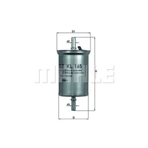Mahle Kraftstofffilter Smart Cabrio City-Coupe Fortwo