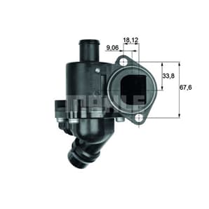 Behr Thermostat mit Dichtung Audi A4 Seat Exeo