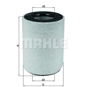 Mahle Luftfilter Smart Cabrio City-Coupe Crossblade Roadster