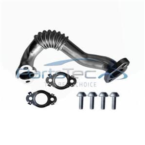 Partstec Rohrleitung für AGR-Ventil Audi Seat Skoda VW