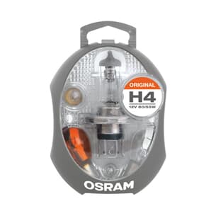 Osram Ersatzlampenbox Sortiment 12V 60/55 W H4, P21W, PY21W, P21/5W, R5W, W5W Sockel P43T