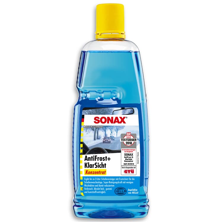 SONAX ScheibenReiniger Konzentrat Green Lemon - 3 l PET-Flasche