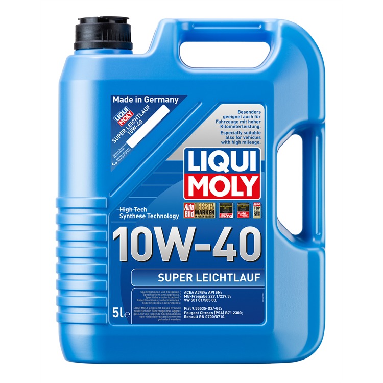 Liqui Moly Super Leichtlauf 10 W-40 5 Liter 1301 im Autoteile Preiswert Shop kaufen und sparen!