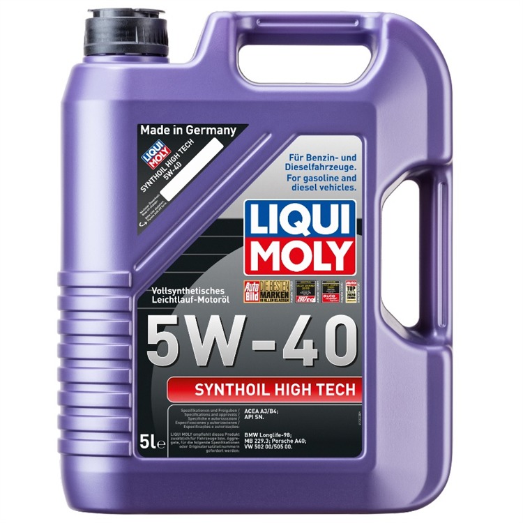 Liqui Moly Synthoil High Tech 5 W-40 5 Liter 1307 im Autoteile Preiswert Shop kaufen und sparen!