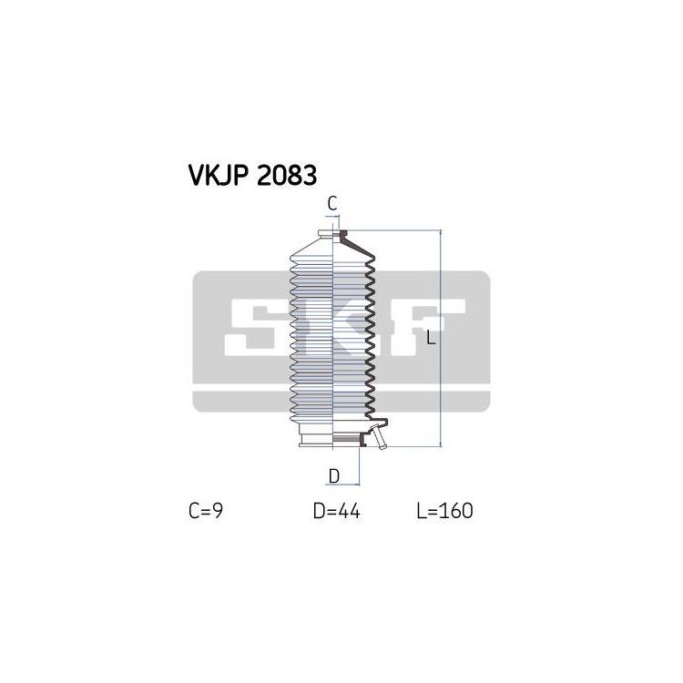 Skf Lenkmanschettensatz Honda Accord Civic Crx Nissan Sunny