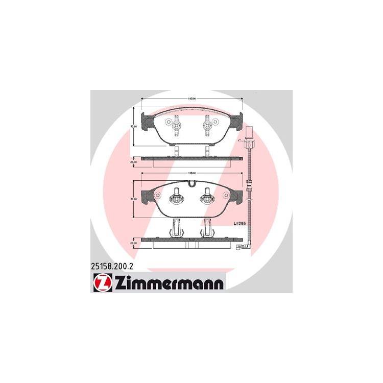 Zimmermann Bremsscheiben + Bremsbeläge vorne für Audi A6 Allroad 4GH 4GJ C7 3,0 TDI TFSI 356 mm kaufen