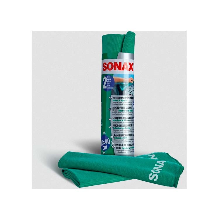 Sonax Microfasertucher Plus Innen Scheibe