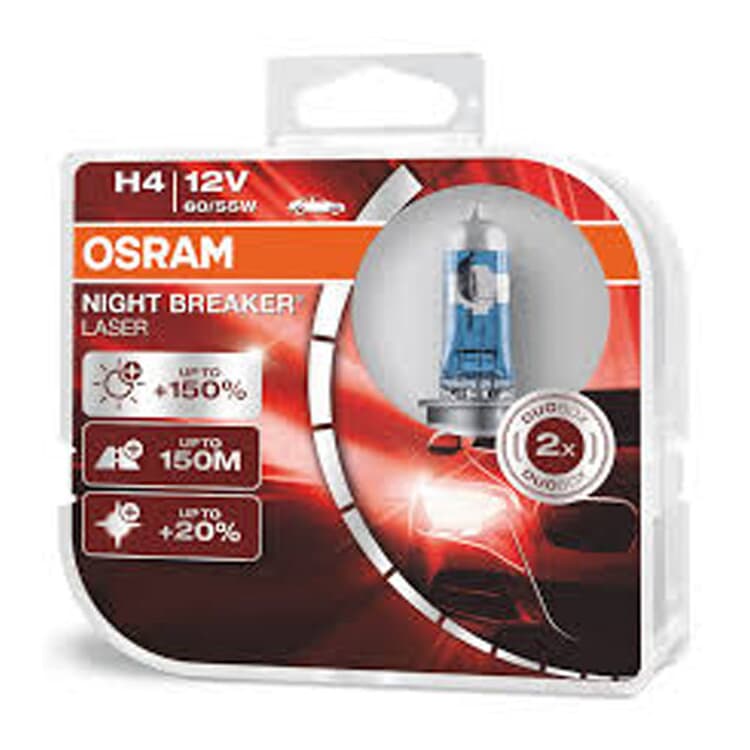 2 x Osram Night Breaker Laser H4 für Alfa Audi BMW Citroen Ford Opel Renault Seat Skoda kaufen