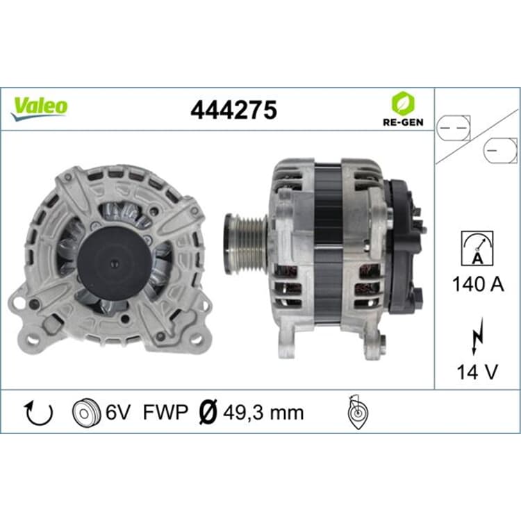 Valeo Generator 437661 online günstig Autoteile kaufen