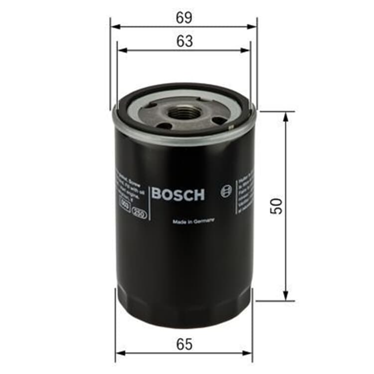 Bosch Ölfilter F026407089 bis zu 60% günstiger kaufen!