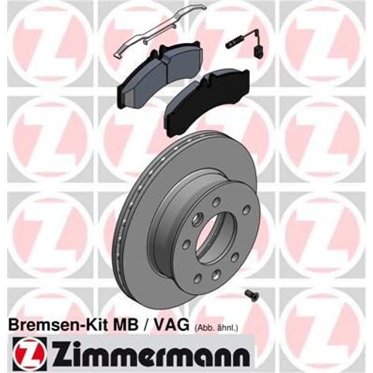 Zimmermann Bremsscheiben+ Beläge vorne 640.4310.00 im Autoteile Preiswert Shop kaufen und sparen!