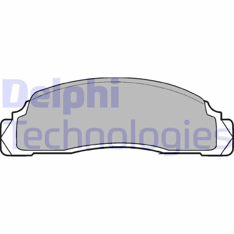 Delphi Bremsbeläge vorne LP110 im Autoteile Preiswert Shop kaufen und sparen!
