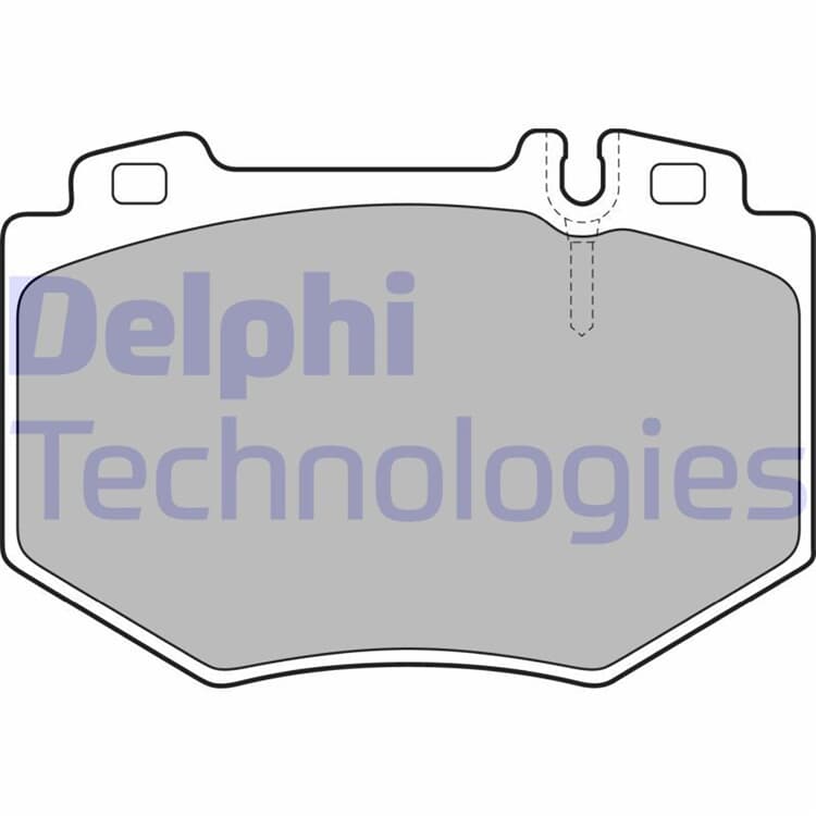 Delphi Bremsbeläge vorne LP1851 im Autoteile Preiswert Shop kaufen und sparen!