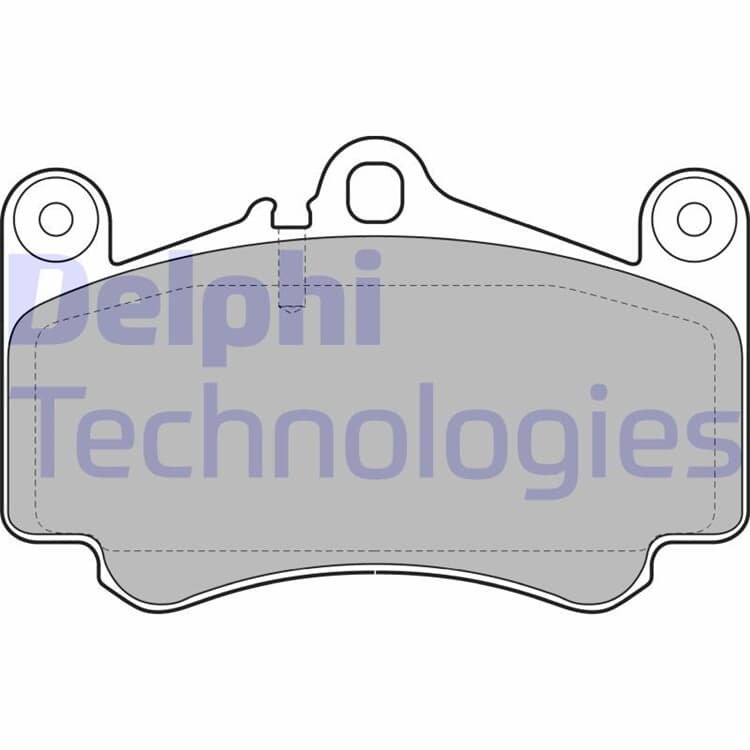 Delphi Bremsbeläge vorne LP2056 im Autoteile Preiswert Shop kaufen und sparen!