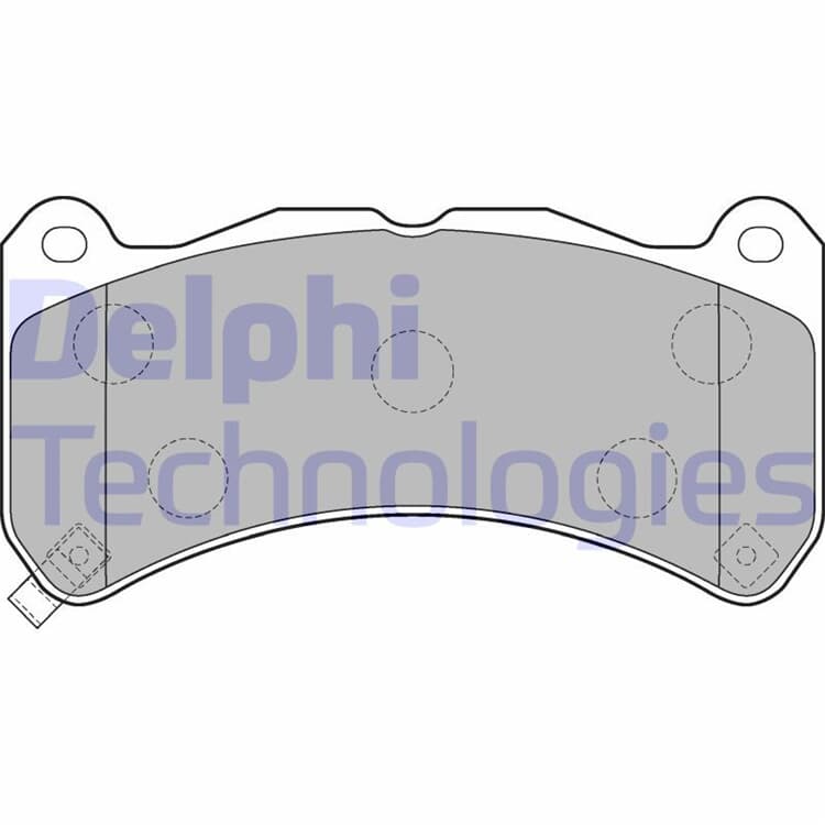 Delphi Bremsbeläge vorne LP2211 im Autoteile Preiswert Shop kaufen und sparen!