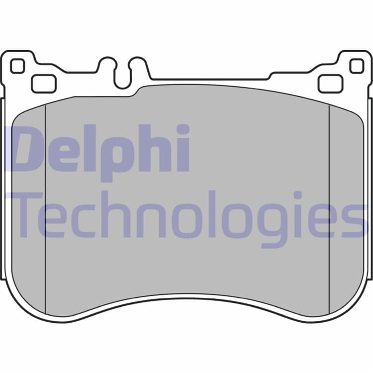 Delphi Bremsbeläge vorne LP2445 im Autoteile Preiswert Shop kaufen und sparen!