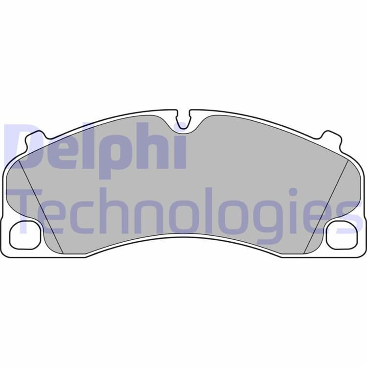 Delphi Bremsbeläge vorne LP2500 im Autoteile Preiswert Shop kaufen und sparen!