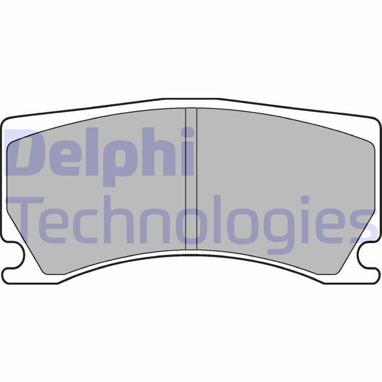 Delphi Bremsbeläge vorne LP3174 im Autoteile Preiswert Shop kaufen und sparen!