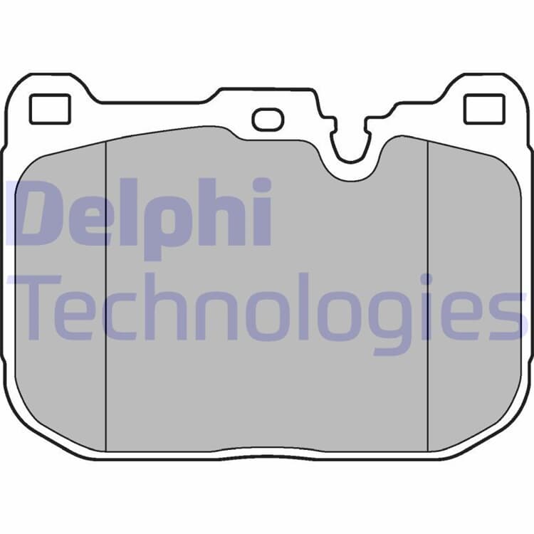 Delphi Bremsbeläge vorne LP3248 im Autoteile Preiswert Shop kaufen und sparen!