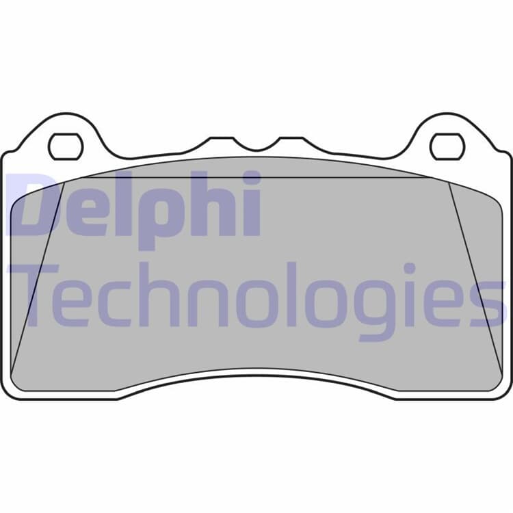 Delphi Bremsbeläge vorne LP3436 im Autoteile Preiswert Shop kaufen und sparen!