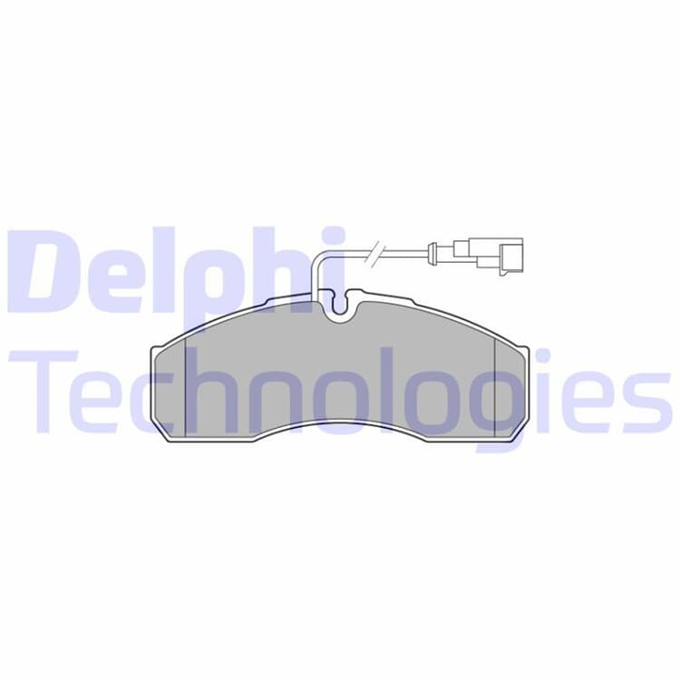 Delphi Bremsbeläge vorne LP3574 im Autoteile Preiswert Shop kaufen und sparen!