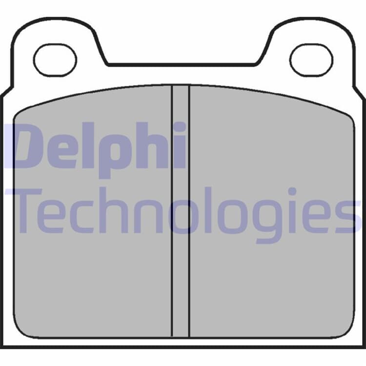 Delphi Bremsbeläge vorne LP61 im Autoteile Preiswert Shop kaufen und sparen!