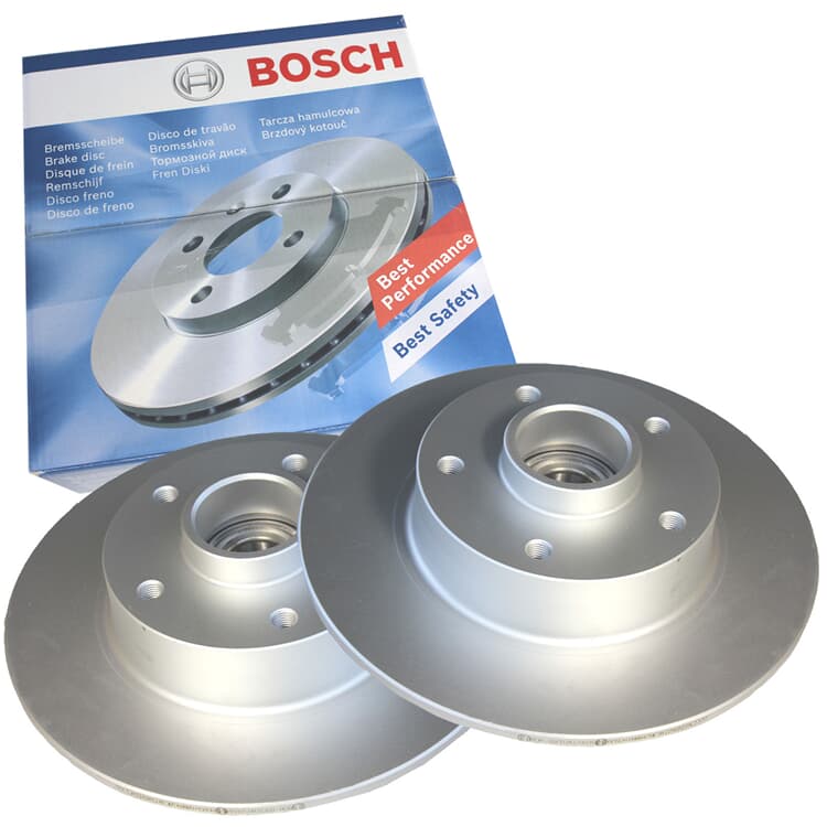 2 Bosch Bremsscheiben hinten 0986479F79