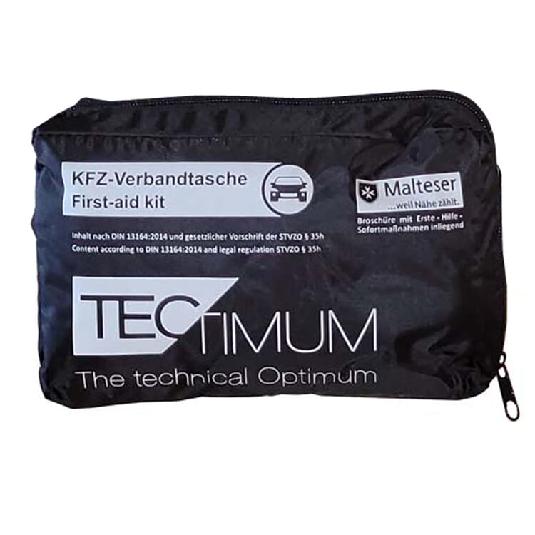 Tectimum KFZ Verbandtasche schwarz TEC600001 im Autoteile Preiswert Shop kaufen und sparen!